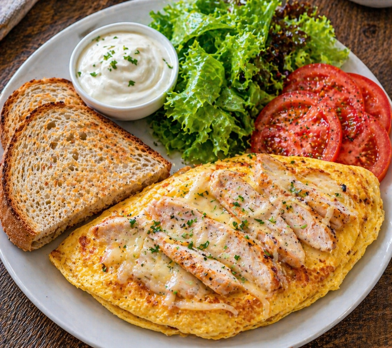 MEDITERANSKI OMLET SA ĆURETINOM 480gr