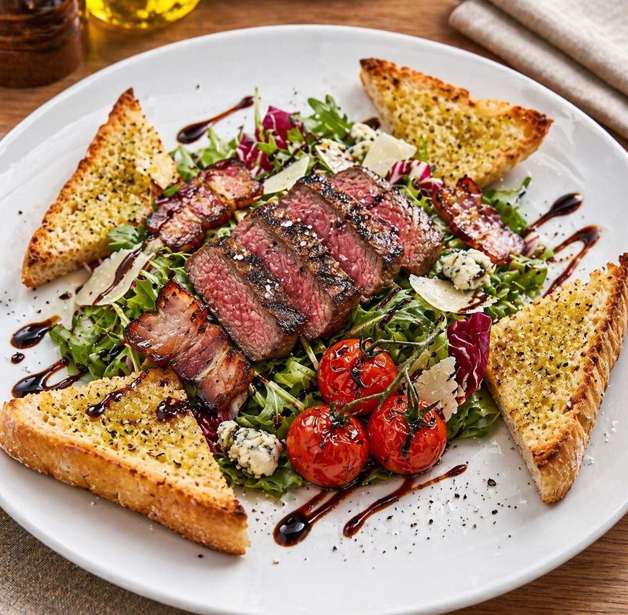 BIFTEK SALATA SA BALSAMICO DRESINGOM 380gr